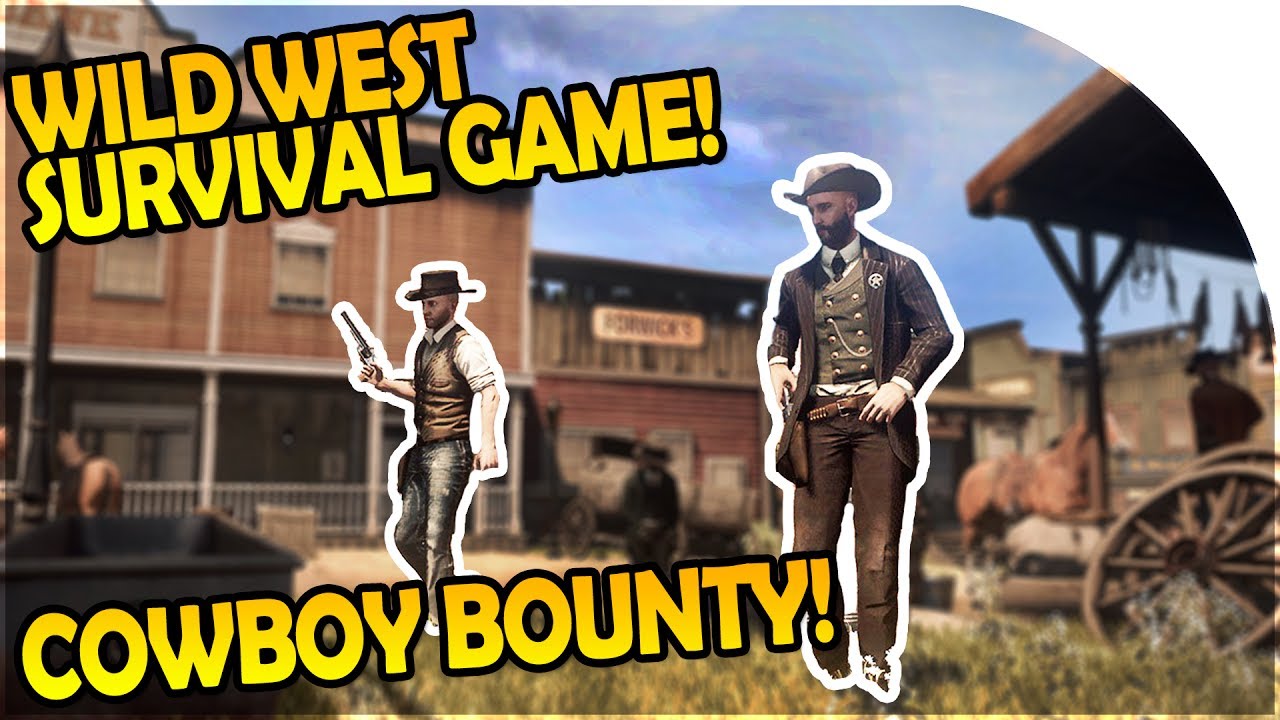 Wild west bounty cowboy
